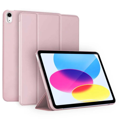 Чехол книжка для iPad 10 / iPad A16 (2025) Gurdini Smart Magnet Series Pink Sand, розовый