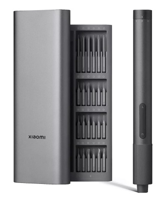 Аккумуляторная отвертка Xiaomi Mijia Electric Screwdriver 24в1 (MJDDLSD003QW) Чёрный