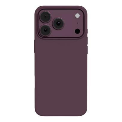 Чехол для iPhone 18 Pro Max AceCase Soft Shell Бургунди