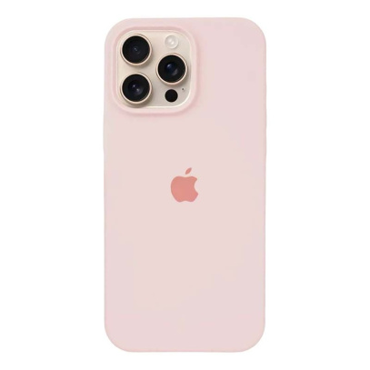 Чехол для iPhone 16 Pro с MagSafe Silicone CaseLight Pink, светло-розовый