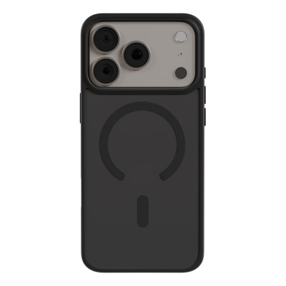 Чехол для iPhone 18 Pro Max AceCase Soft Rim Чёрный