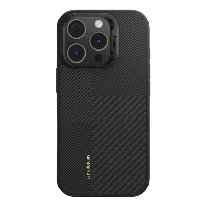 Чехол для iPhone 16 Pro Max UNIQ Keva Max Black, чёрный