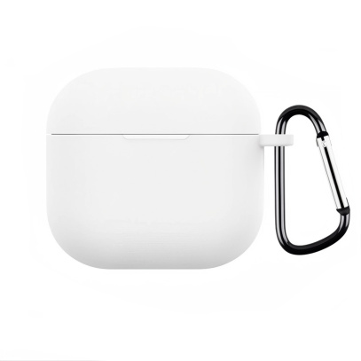 Чехол Silicone Case для Apple AirPods 4/5 Gurdini White, белый