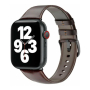 Ремешок для Apple Watch 38/40/41 mm WiWU (Wi-WB003) Coffee, тёмно-коричневый