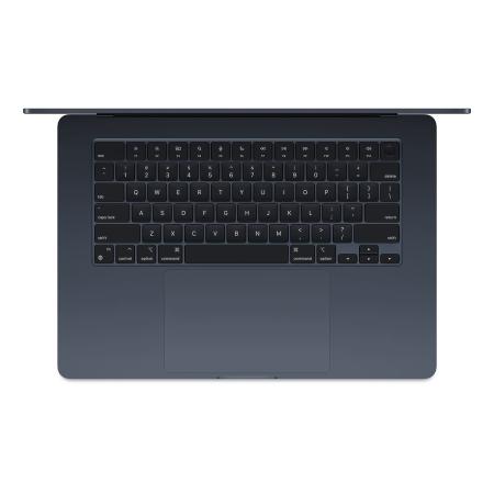 Apple MacBook Air 15" (M3, 8C CPU, 10C GPU, 2024) 8/256Gb SSD (MRYU3) Midnight, «тёмная ночь»