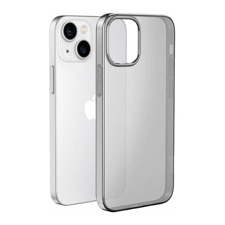 Чехол hoco. Creative Mobile phone case для Apple iPhone 15 Plus Прозрачный черный
