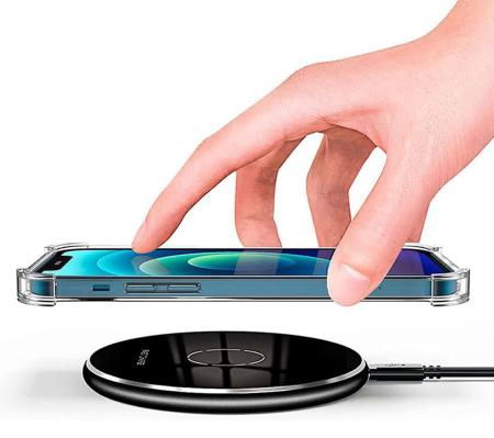 Противоударный чехол для Apple iPhone 15 с защитой камер Прозрачный