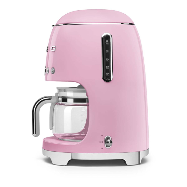 Кофеварка капельная SMEG 50s style (DCF02PKEU) Розовый