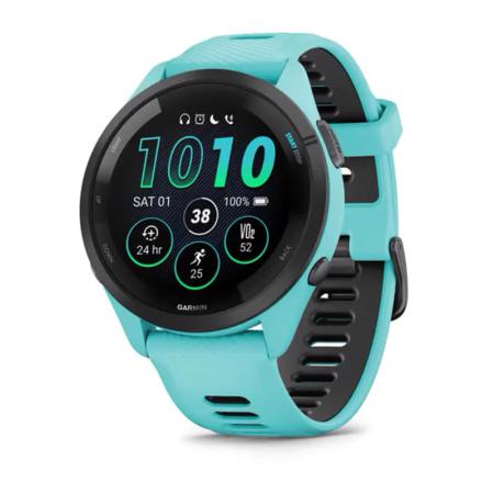 Часы Garmin FORERUNNER 265 Aqua, голубой