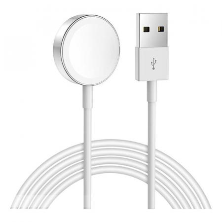 USB кабель для беспроводной зарядки hoco. Watch wireless charger для Apple Watch (CW16) White, белый
