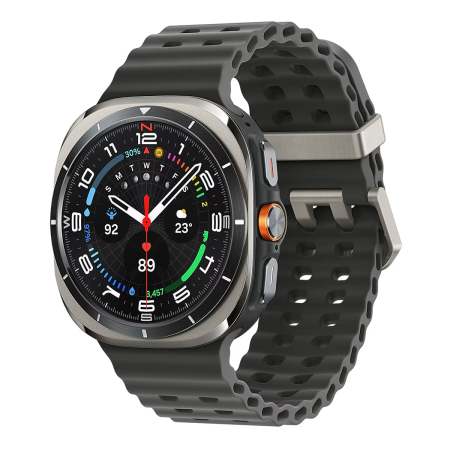 Часы Samsung Galaxy Watch Ultra 47 мм Titanium Silver, серебряный титан (2024)
