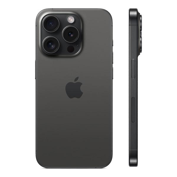 Apple iPhone 15 Pro 512Gb Black Titanium, чёрный титан