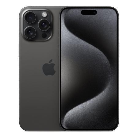 Apple iPhone 15 Pro Max 256Gb eSIM Black Titanium, чёрный титан