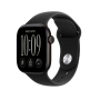 Apple Watch Series 12, 42 мм корпус из алюминия цвета «Black», ремешок Sport Band размера S/M цвета «Black»
