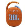 Портативная колонка JBL Clip 4 Orange, оранжевый