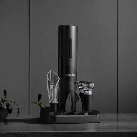 Набор аксессуаров для вина Xiaomi Circle Joy 5в1 (CJ-TZ08) Чёрный