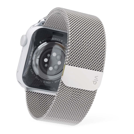 Ремешок для Apple Watch 38/40/41 mm из нержавеющей стали VLP Шампань