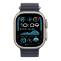 Apple Watch Ultra 2 (2024), 49 мм корпус из титана цвета «Natural», ремешок Ocean Band цвета «Navy»