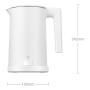 Чайник электрический Xiaomi Mijia Thermostatic Kettle 2 Pro с терморегулятором (MJJYSH01YM) White, белый