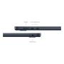 Apple MacBook Air 15" (M3, 8C CPU, 10C GPU, 2024) 8/256Gb SSD (MRYU3) Midnight, «тёмная ночь»
