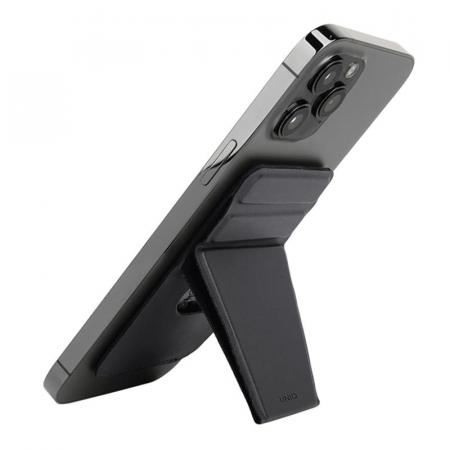 Магнитный бумажник с функцией стенда UNIQ LYFT Magnetic (MGSNAPONCH-LYFTBLK) Черный