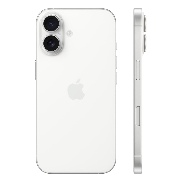 Apple iPhone 16 128Gb eSim White, белый