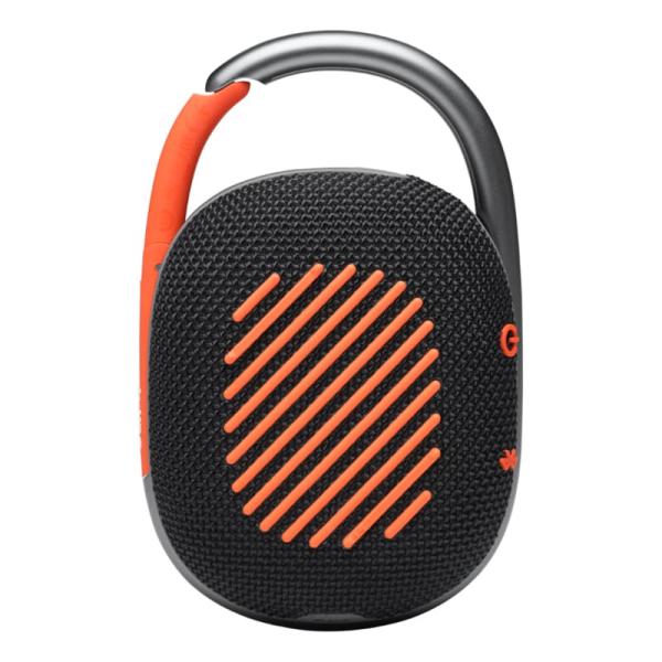 Портативная колонка JBL Clip 4 Black/Orange, черно-оранжевый
