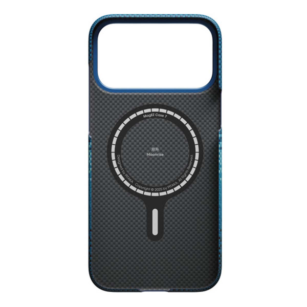 Чехол для iPhone 17 Pro Max Pitaka Ultra-Slim Case (KI1703MPM) Moonrise, синий